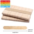 thumbnail image 1 of EGNMCR 50 Pcs Sticks Ice Cream Sticks Natural Wood Popsicle DIY Sticks Craft Sticks, 1 of 2