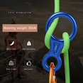 thumbnail image 2 of QJXSH Figure 8 Rock Climbing Descender Ring Outdoor Mountaineering Equipment, 2 of 3
