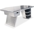 thumbnail image 4 of Nauticalmart Large Aviator Executive Desk - Drawer Shelving - Aircraft Wing (68 Inches), 4 of 4
