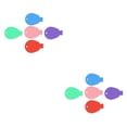 thumbnail image 1 of mmirethe 12 Pieces Balloons Weights Festival Party Wedding Decoration Color Random 1 2Set, 1 of 6