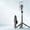 A, variant on RKSTN Aluminum Alloy Selfie Sticks Outdoor Travel Photography Handheld Gimbal Selfie Stick with Shakes Retractable Stabilizer Desktop Phone Holders for Live Streaming and Tabletop Tripod Use