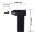thumbnail image 3 of Mini Blower,110000 RPM Portable Mini Hand Powerful Jet Blower,Turbo Powered Mini Blower Air Duster,Industrial Style Blower for Car,Cleaning,Camping,Outdoors,Super Powerful Turbo Fan Brushless, 3 of 9