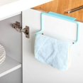 thumbnail image 3 of Towel Holder Punch Free Space-saving Plastic Cupboard Cabinet Hanging Towel Rack for Home, 3 of 8