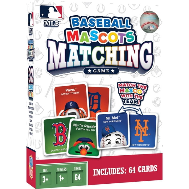 Masterpieces Puzzle Company MLB - Mascots Jeu De Matching