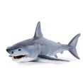 thumbnail image 1 of EIGTHTAIL Liquidation Simulation Grand Requin Blanc Jouet en Peluche - Réaliste Long Grand Requin Blanc Jouets en Peluche Super Doux Animaux Marins Réalistes Créatures Requins Modèle Jouet en Peluche Cadeau Collection, 1 of 2