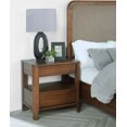 thumbnail image 2 of Maderia 2-drawer Nightstand Bedside Table Walnut, 2 of 13