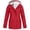 Red winter coats for women, variant on UPPADA Womens Winter Coats Plus Size Fleece Jackets Solid Color Horn Buttons Overcoats Warm Plush Hooded Jackets Outwear with Pocekts Women Winter Coats Clearance Sale