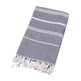 thumbnail image 1 of Serviette de Plage Turque Antiadhésive Motif Rayé Sable pour Adultes Châle de Sauna Extérieur, 1 of 5