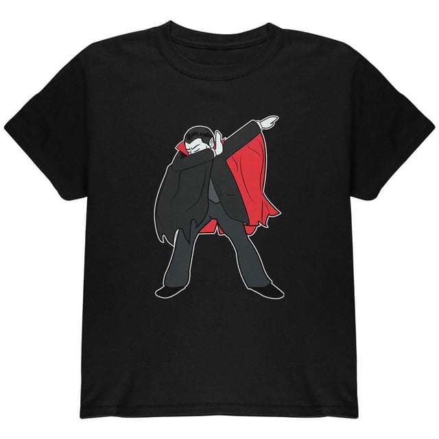 T-shirt Jeunesse Halloween Dabbing Dracula Vampire