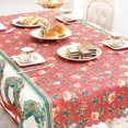thumbnail image 4 of Christmas Themed Tablecloth Home Restaurant Dining cover Christmas printed Table Tea Desk Printed Table Cover, B Type, 4 of 6