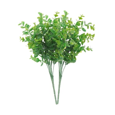 Ferns Artificial Persian Fern Bush Plant,UV Resistant Lifelike Artificial Fern Plants Outdoor,Faux Plant Shrubs Greenery Bushes Indoor Outside,Hanging Basket Planter Decor for Home Garden Decor(2pc)
