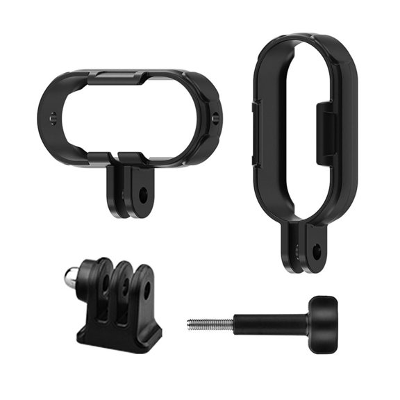 Ultralight PC Frame Mount Adapter For Insta360 GO 3 And GO 3S With Secure Lock And Fence Design