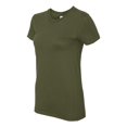 thumbnail image 3 of Women’s Fine Jersey Tee, S, Slate, 3 of 4