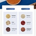 thumbnail image 3 of DEBGFS High-Powered Electric Coffee & Spice Grinder - Stainless Steel Blades for Effortless Grinding - One-Touch Control  Food Processor & Mixer - Perfect for Espresso  Nuts  and Grains,White, 3 of 6