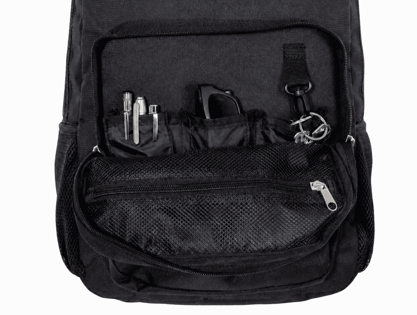 Sac à Dos Scolaire Noir CANADA avec Compartiment pour Ordinateur