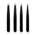 thumbnail image 2 of Heliisoer Pince à Sourcils Ensemble 4 Pcs Pince à Cheveux en Acier Inoxydable pour Femmes, 2 of 8