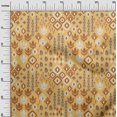 thumbnail image 2 of oneOone Tissu en Viscose Chiffon Imprimé Ikat Géométrique au Mètre 42 Pouces de Large, 2 of 4