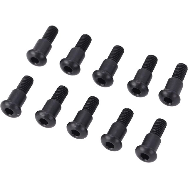 10Pcs Hex Button Head Shoulder Screw, for SCX10 M3x4x10mm Stainless Steel Hex Socket Button Shoulder Screw