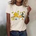 thumbnail image 1 of Pxiakgy T-Shirt Classique en Coton à Manches Courtes Col Rond Imprimé Amusant pour Festival Taille:S-2TG, 1 of 4