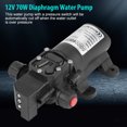 thumbnail image 4 of POCREATION 70W Self Priming Pump, 12V Water Pump, For Water Drill Adding Water Water Pump, 4 of 8