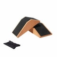 thumbnail image 2 of koolsoo Bloc Cale en Liège pour Squats Plateforme Durable pour Pilates Gym Talon Squats Surélevés 2 Pcs avec Sac, 2 of 9