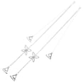 thumbnail image 1 of SHISUYAN 1 Paire de Bretelles de Soutien-Gorge Papillon en Strass Bretelles de Soutien-Gorge Réglables Bretelles de Chaîne de Soutien-Gorge Décoratives, 1 of 8