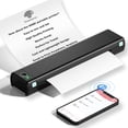 thumbnail image 1 of Phomemo Portable Printer Wireless for Travel, M08F Thermal Printer for Home Use Bluetooth Inkless Printer Support 8.5" X 11" Thermal Paper, Compact Printer Compatible with Android iOS Phone & Laptop, 1 of 9