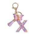 thumbnail image 3 of lionlar Resin Keychain Ornaments Girls English Alphabet Keyring X, 3 of 9