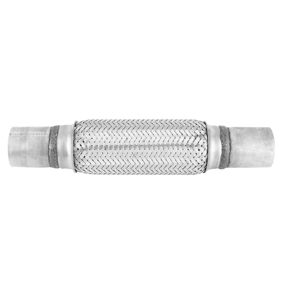 MAYUJIAA Tuyau d'Échappement Flexible 1.75x12.25 Po en Acier Inoxydable, Tube à Joint Flexible Ondulé, Accessoire Universel QM321-25917