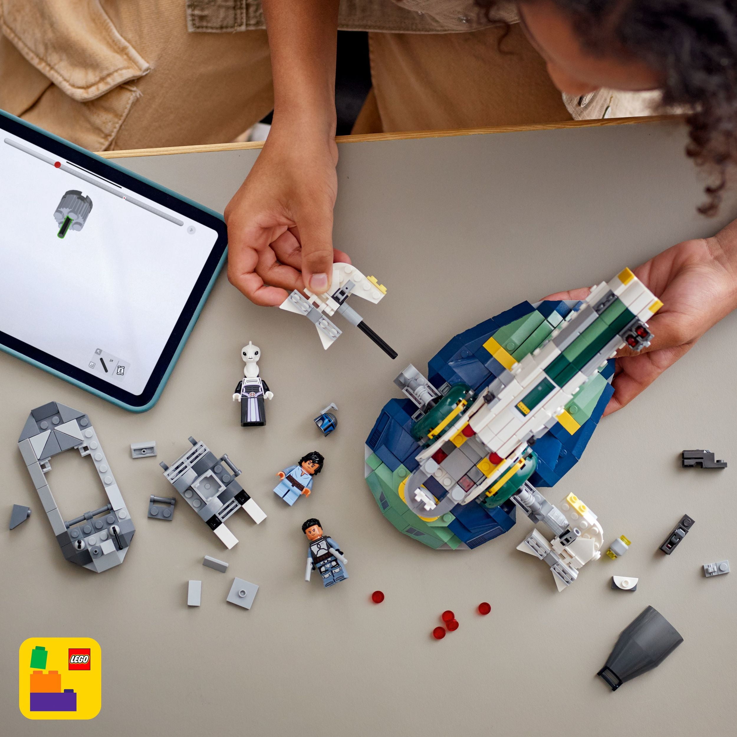 LEGO Star Wars : L’Attaque des Clones Le Vaisseau de Jango Fett, Ensemble 75433