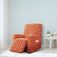 thumbnail image 4 of Recliner Slipcover Recliner Furniture Cover  Printed Furniture Protector With Elastic Bottom 4 Piece, 4 of 8
