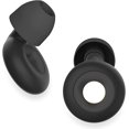 thumbnail image 1 of XINQIHANG BasicLogic Ear Plugs for Sleeping Noise Cancelling - Ultra Soft and Reusable Hearing Protection, Loop Ear Plugs for Music Events, Sleep, Work, Study, and Travel, Concert Ear Plugs. (Black), 1 of 7