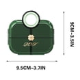 thumbnail image 1 of Small Storage Box Portable Boxed Drug Packaging and Storage Box, Three Meals A Day, Sealed Tablet Small Distribution Box Storage Box with Handle, 1 of 2