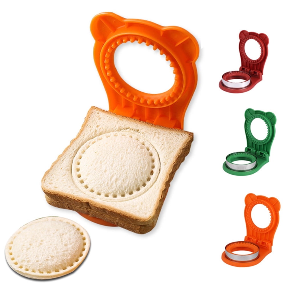 MesaSe Cute Toast Bread Making Mould Kitchen Tool Sandwich Maker Pastry Tool for Jelly Cheese Soft Fruits Pancake