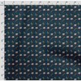 thumbnail image 4 of Soimoi Musical Instruments Print,Cotton Poplin, Sewing Fabric Sold by The Yard 42 Inch Wide,Sewing Craft Quilting/Quilt Making Fabric, Navy Blue, 4 of 5
