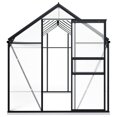 thumbnail image 2 of vidaXL Serre avec Cadre de Base Aluminium Anthracite 8,17 M2, 2 of 4