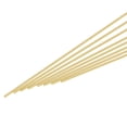 thumbnail image 1 of Unique Bargains 8Pcs Brass Rods 0.8mm x 100mm Round Metal Solid Shaft Rod Lathe Bar Stock Handle DIY Craft Making, Gold, 1 of 5