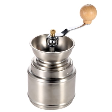Zootealy Moulin à Café Manuel Portable avec Meule en Céramique Réglable, Moulin à Grains de Café en Acier Inoxydable, Outil pour Poivre