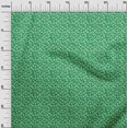 thumbnail image 3 of oneOone Rayon Green Fabric Abstracts Craft Projects Decor Fabric Printed By The Yard 56 Inch Wide, 3 of 5