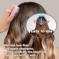 thumbnail image 3 of Cleaning Brush - Product Category Cleaning Brush1 Product Title Shampoo Brush for Head Massage and Shampoo Rinsing Relaxing Scalp Massage Tool for Home Use Gentle Soft Grooming Accessory for Adults, 3 of 7
