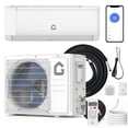 thumbnail image 1 of Système de Climatisation/chauffage Mini-Split Sans Conduits 12000 BTU, 21 SEER2 230V Activé Climatisation Intelligente avec Télécommande et Wi-Fi R32 Silencieux Refroidissement Rapide et Déshumidification pour Pièces jusqu'à 750 Pi2, 1 of 11