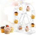 thumbnail image 1 of Grande Roue Cupcakes Stands Porte-Cupcakes Rack 8 Tasses Dessert Plateau de Service Fête de Mariage Accessoires d'Ameublement, 1 of 5