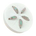 thumbnail image 2 of relayinert 5Pcs Fly Fishing Lures Trout Lures Baits Artificial 14 High Simulation Portable Size White 12#, 2 of 6