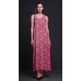 thumbnail image 2 of Bimba Robe Longue pour Femmes en Rayonne à Imprimé Floral Chic Bohème d'Été Maxi de Plage - Très Petit, 2 of 4
