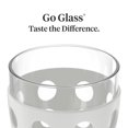 thumbnail image 3 of Lifefactory 10-Ounce Beverage Glasses with Protective Silicone Sleeves, 4-Pack, Stone Gray, 3 of 8