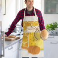 thumbnail image 1 of WIFKLSIIPG Festival Printed Linen Sleeveless Apron Kitchen Oil and Stain Sleeveless Cover Kitchen Apron, 1 of 8