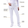 thumbnail image 4 of Adar Uniforms Women's Scrub Set - Enhanced V-Neck Top/Multi Pocket Pants, 4 of 7