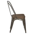 thumbnail image 3 of Office Star OSP Conçoit une Chaise de Salle à Manger en Noyer (Lot de 4), 3 of 4