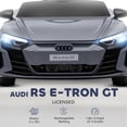 thumbnail image 4 of Aosom 12V 3.1 MPH Kids Ride on Car w/ Remote Control, Suspension, Grey, 4 of 10