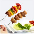 thumbnail image 2 of Signatures 20 Pcs Brochettes de Barbecue Plates Réutilisables en Acier Inoxydable Bâton d'Aiguille de BBQ pour Camping en Plein Air Pique-Nique Outils Outils de Cuisson, 2 of 7